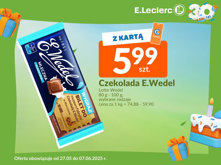 czekolada Wedel
